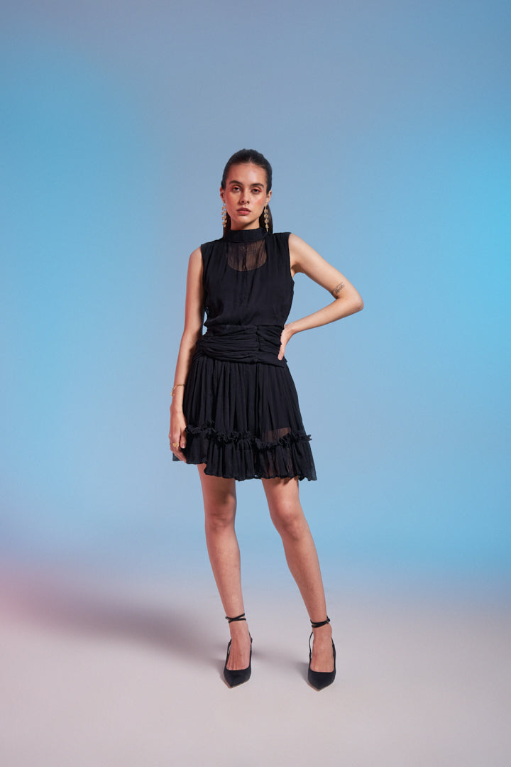 Women's sleeveless Little Black Dress