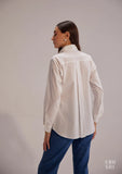 Pure Cotton  Heart cutoff Women's Shirt