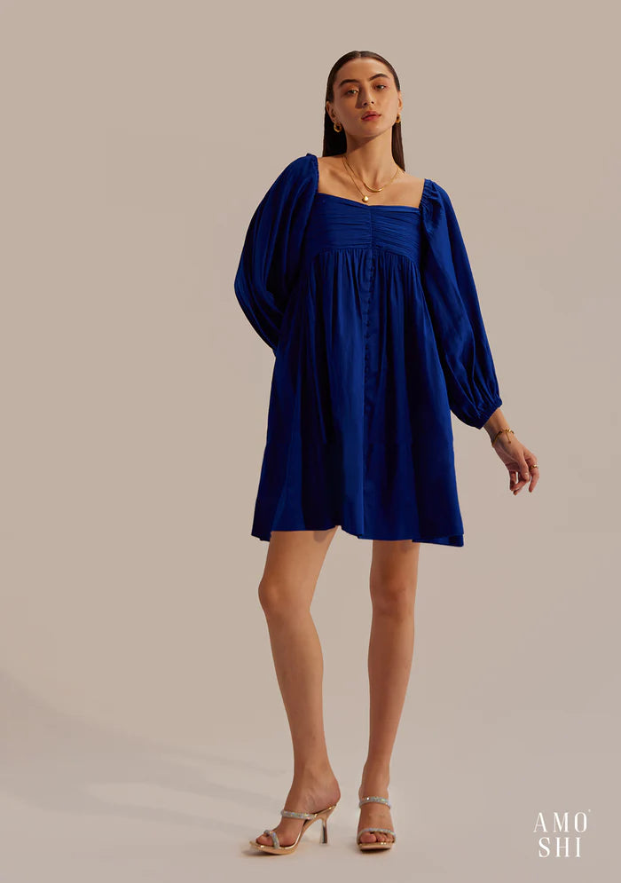 Cotton Off shoulder Women's Party Dress