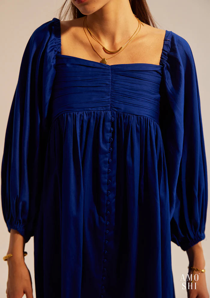 Cotton Off shoulder Women's Party Dress