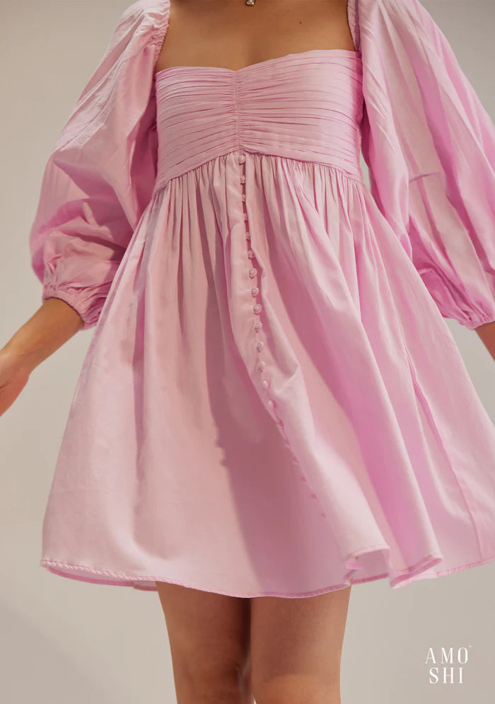 Cotton Off shoulder Women's Party Dress