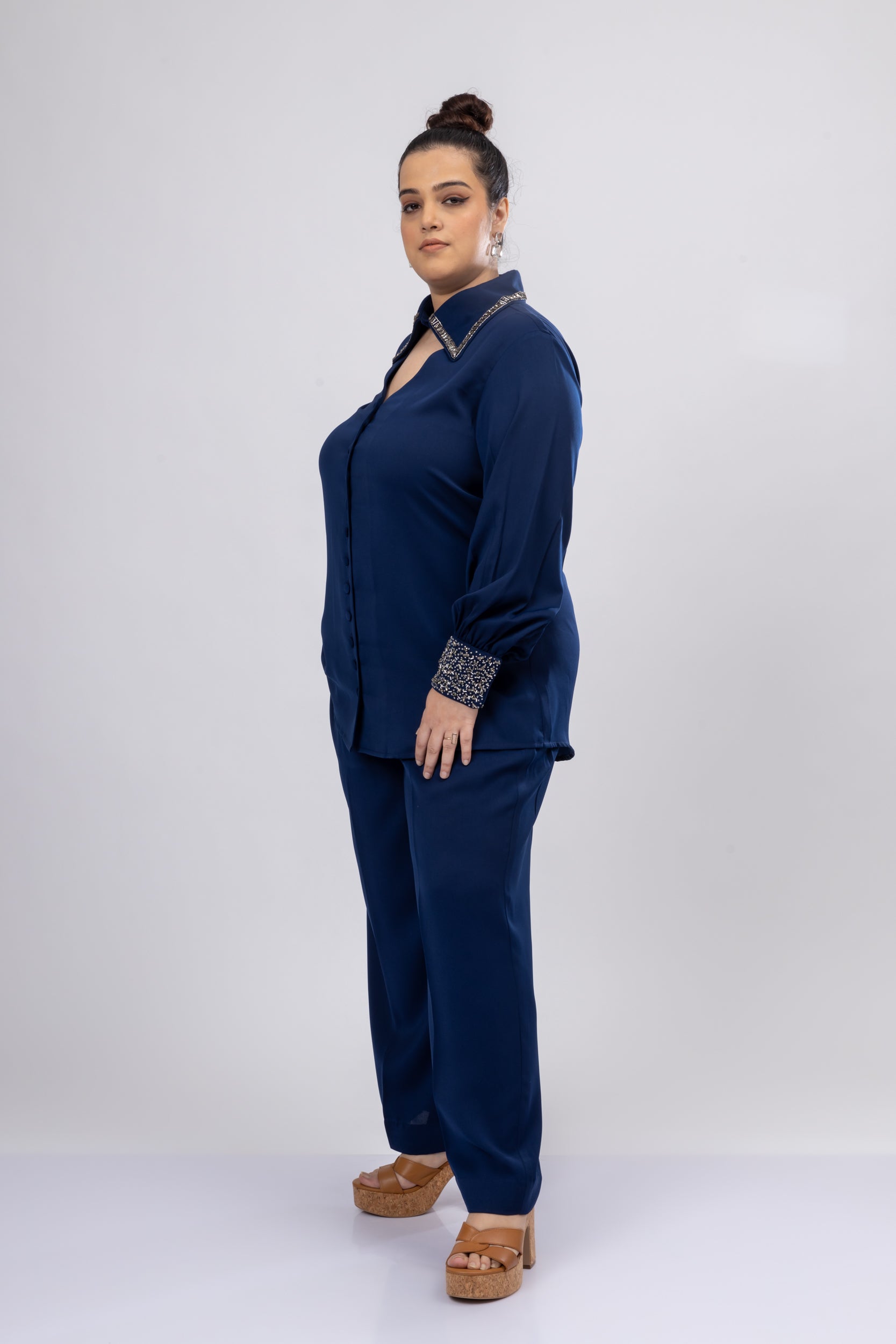 Deco Embroidered Full Sleeve Co-ord Set