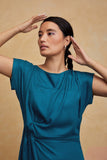 Women's Officewear Twisted Front Dress