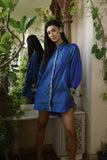 Blue Shirt Dress