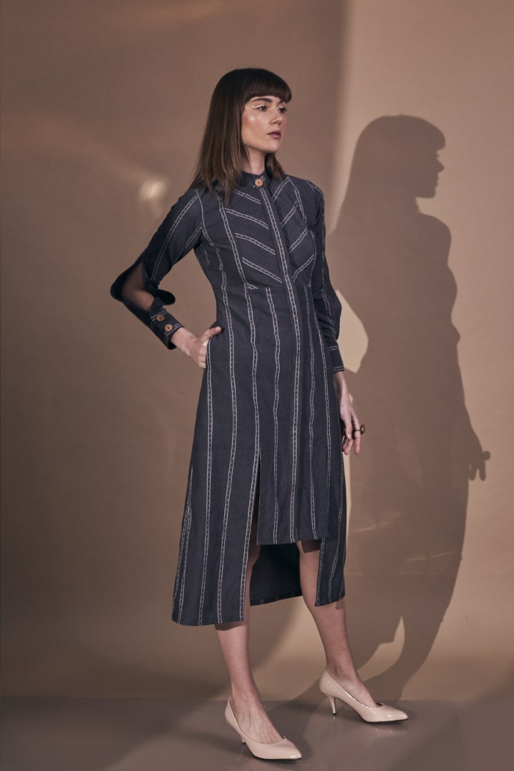 Black Cotton Dress
