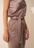 Satin One shoulder Women's Co-ord Set