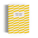 Great ideas Yellow A5 Notebook (Ruled`) 160 pages