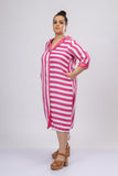 Superannuated Embroidered Shirt Dress