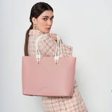Miraggio Jada Solid Tote Bag for Women