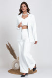 White Women's 3 Piece Business Suit