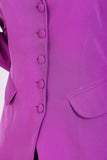 Office Formal Purple Power suit Blazer
