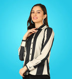 Women's Formal Gorgeous Stripe Shirt.