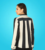 Women's Formal Gorgeous Stripe Shirt.