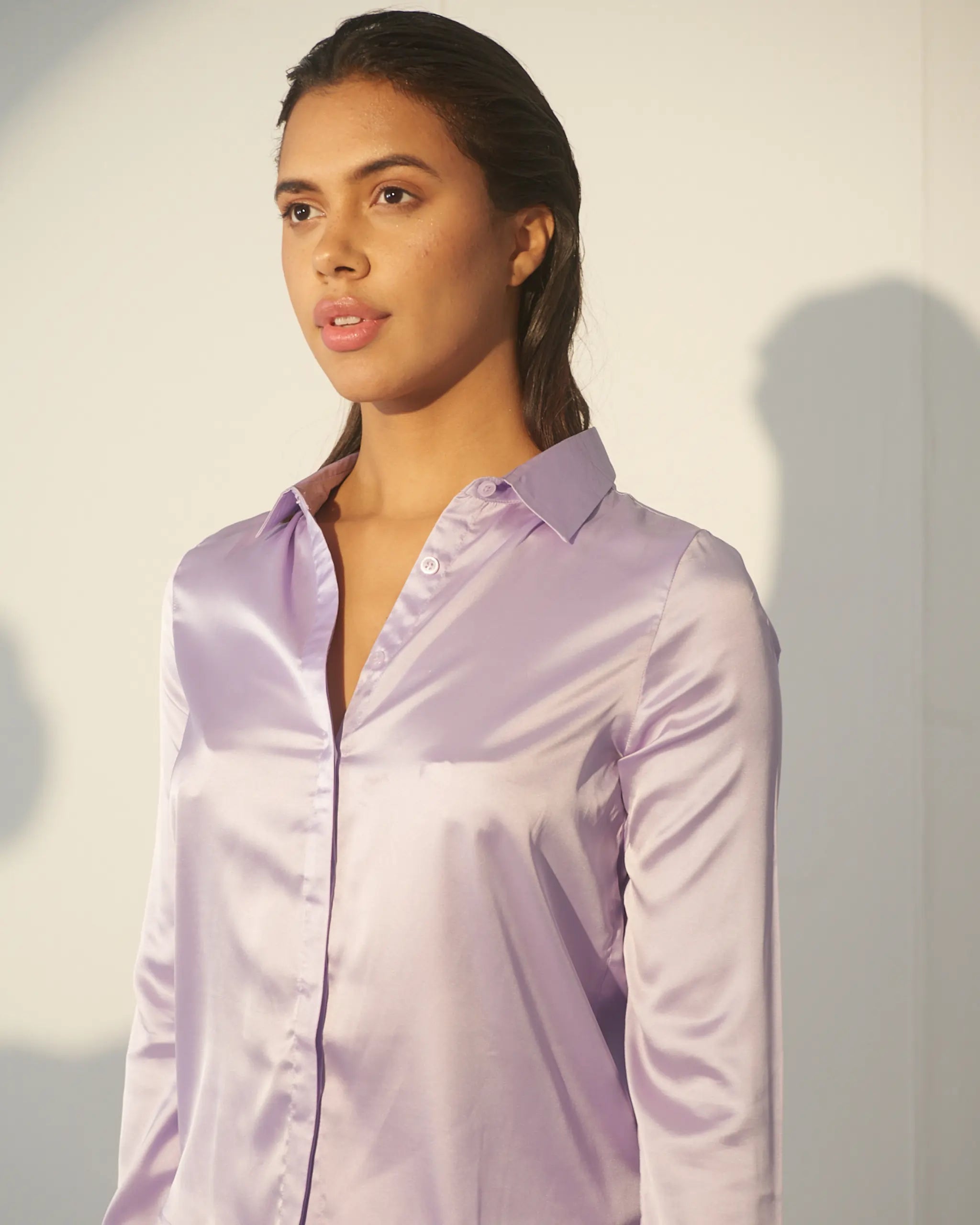 Lavender dress shirt womens outlet