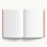 Great ideas Red A5 Notebook (Ruled`) 160 pages