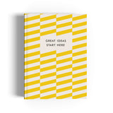 Great ideas Yellow A5 Notebook (Ruled`) 160 pages