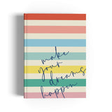 Make dreams happen A5 Notebook (Ruled) 160 pages