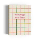 One page at a time A5 Notebook (Ruled) 160 pages