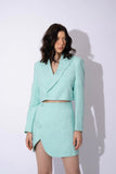 Tailored  Linen Classic Solid Blazer