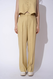 Sister Snatched Solid Linen Pants