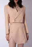 Tailored  Linen Classic Solid Blazer