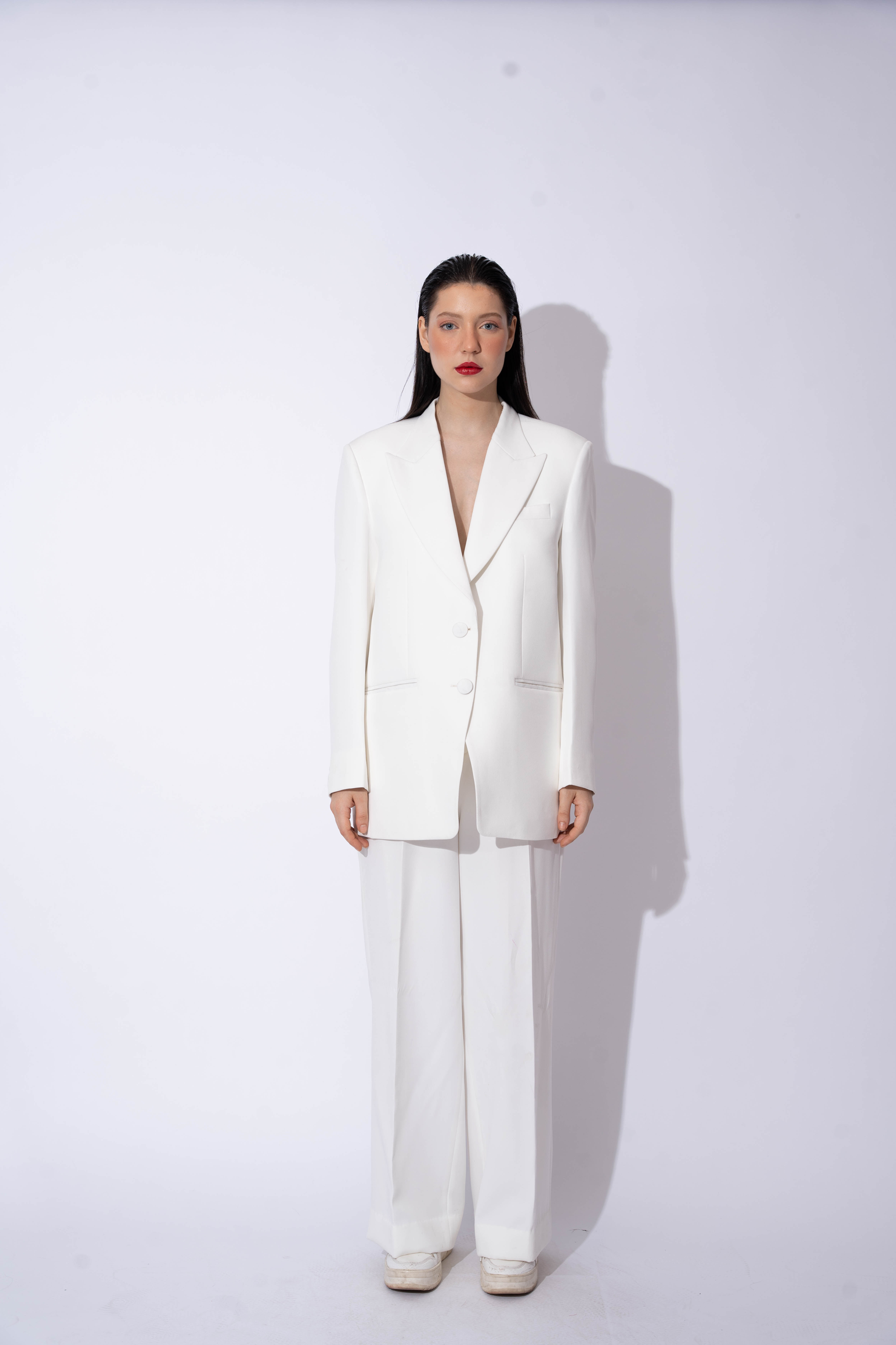 White Pantsuit - Main Image