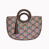 IMARS Stylish Handbag Multi Color For Women & Girls (Basket Bag) Made With Faux Leather