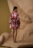 Multicolor Printed women's Party -wear  Short Dress