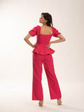 Regular Fit 100% Cotton Co-ord set with Shirt and pants