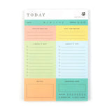 Daily colourblock notepad
