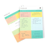 Daily colourblock notepad