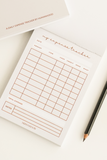 Expense Tracker | Money Management and Organization | Small and Portable | White