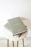Gratitude Log + Letters | 365-Day Gratitude Journal | Journaling | Sage Green Hardbound Cover
