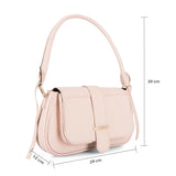 IMARS Stylish Handbag Miami Tan For Women & Girls (Baguette) Made With Faux Leather