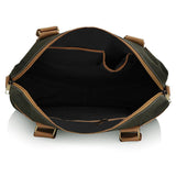 IMARS Stylish Handbag Black Tan For Women & Girls (Messenger Bag) Made With Canvas