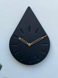YC DROPLET CLOCK- BLACK