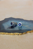 Blue Stud with halo