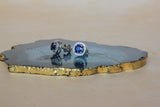 Blue Stud with halo