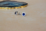 Blue Stud with halo