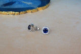 Blue Stud with halo