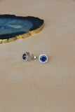 Blue Stud with halo