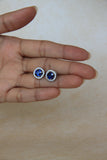 Blue Stud with halo