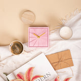 YC ELEGANCE- PINK (DESK CLOCK)
