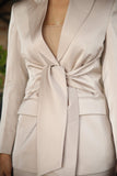 Silk Satin Pantsuit