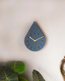 YC DROPLET CLOCK- ROYAL BLUE