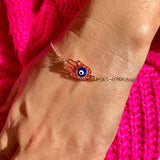 Evil eye bracelet