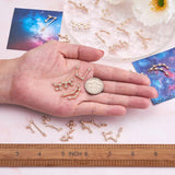 Zodiac Star Sign Constellation Pendant - Scorpio - Gold