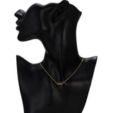 Rack Jack Charm Pendant Necklace with Wish Card Infinite Love - Gold
