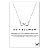 Rack Jack Charm Pendant Necklace with Wish Card for women and Girls