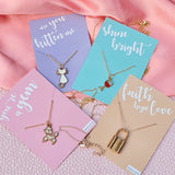 Rack Jack Y2K Charm Pendant Gold Necklace - Inspirational - Kitten